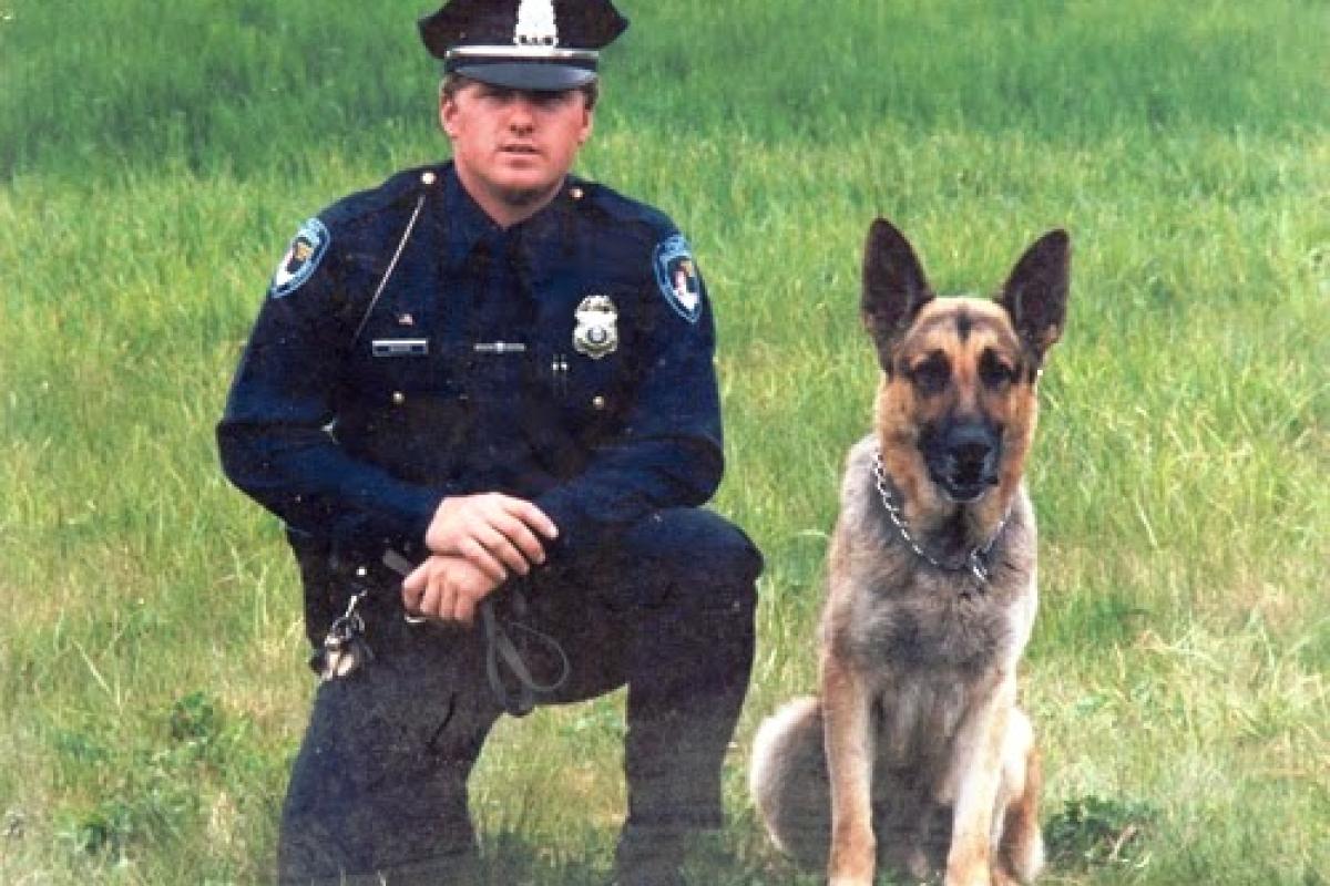 Danny Wasson and K-9 General (1985)
